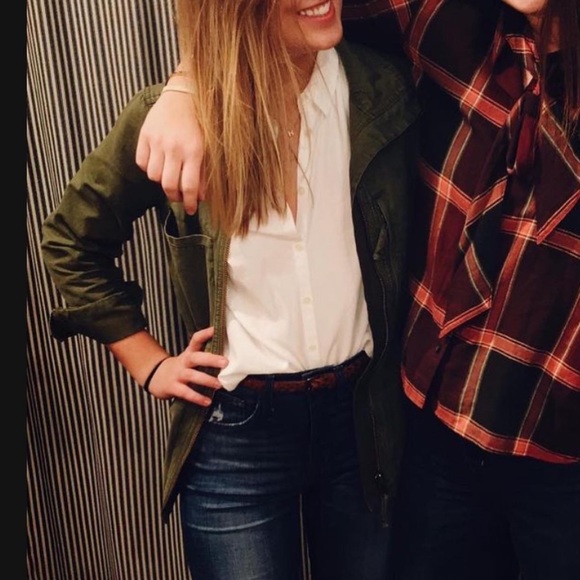 Madewell Green Fleet Jacket - Picture 9 of 9